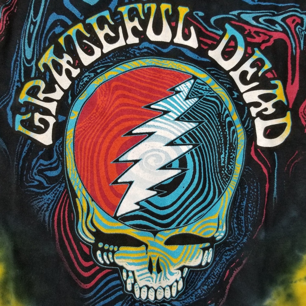 Grateful Dead Steal Your Ripple Tie Dye Licensed